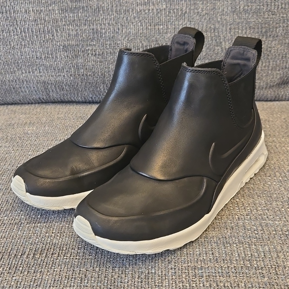 Nike Air Max Thea Mid Women Sneaker Boot Black/White SZ 7 - Picture 3 of 11